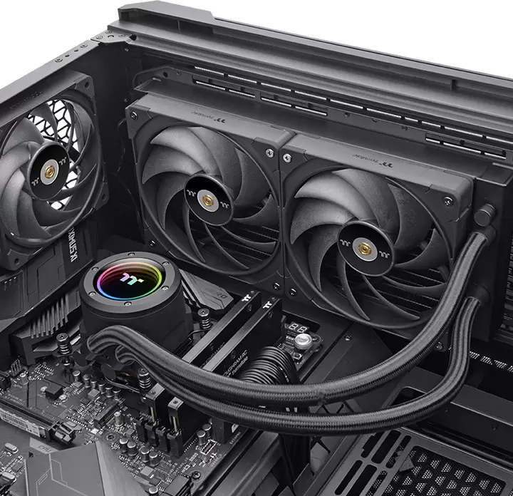 Жидкостное охлаждение для процессора Thermaltake Toughliquid 280 EX Pro ARGB CL-W419-PL00BL-A фото