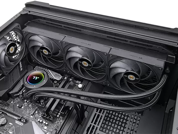 Система жидкостного охлаждения для процессора Thermaltake Toughliquid 420 EX Pro ARGB CL-W401-PL14BL-A фото