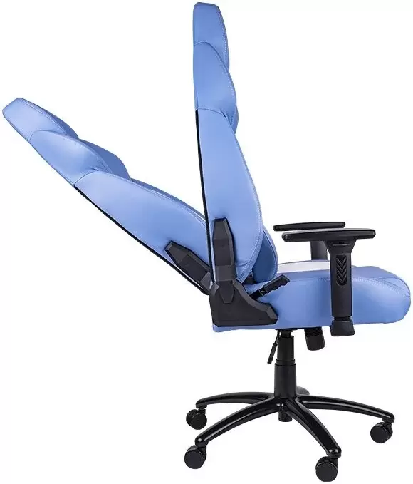Игровое кресло Thermaltake V Comfort (синий/белый) фото