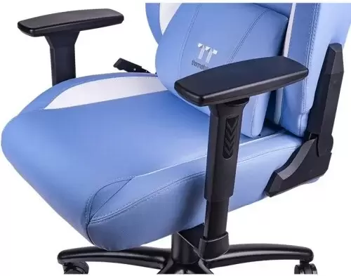 Игровое кресло Thermaltake V Comfort (синий/белый) фото