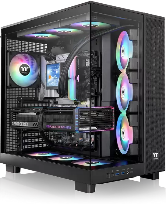 Корпус Thermaltake View 380 XL TG ARGB Black CA-11E-00M1WN-00 фото