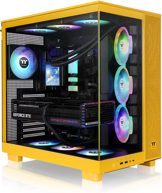 Корпус Thermaltake View 380 XL TG ARGB Bumblebee CA-11E-00M4WN-00 фото