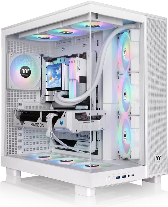 Корпус Thermaltake View 380 XL TG ARGB Snow CA-11E-00M6WN-00 фото