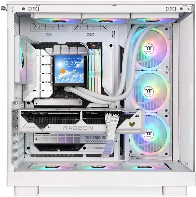 Корпус Thermaltake View 380 XL WS ARGB Snow CA-11E-00M6WN-WS фото 6