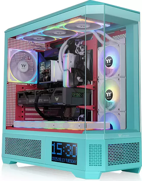 Thermaltake View 600 TG Mint Strawberry CA-11H-00FLWN-00