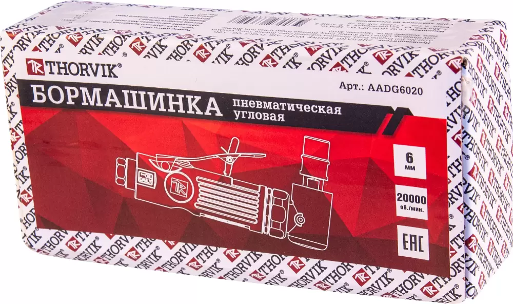 Пневмошлифмашина Thorvik AADG6020 фото