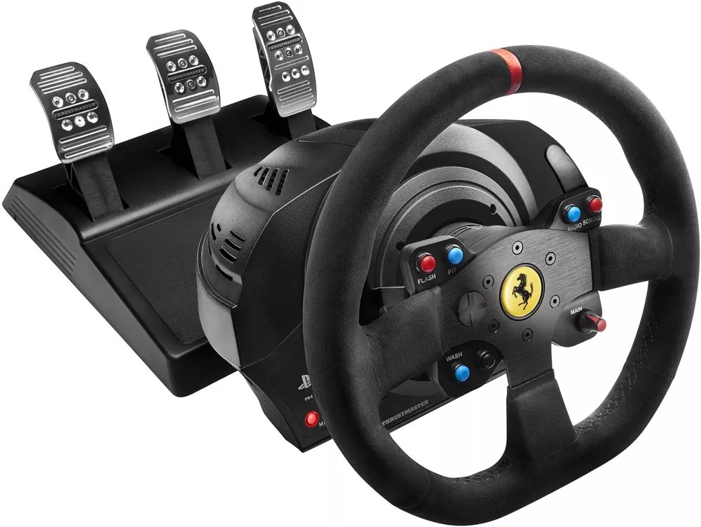 Руль ThrustMaster T300 Ferrari Integral Racing Wheel Alcantara Edition фото