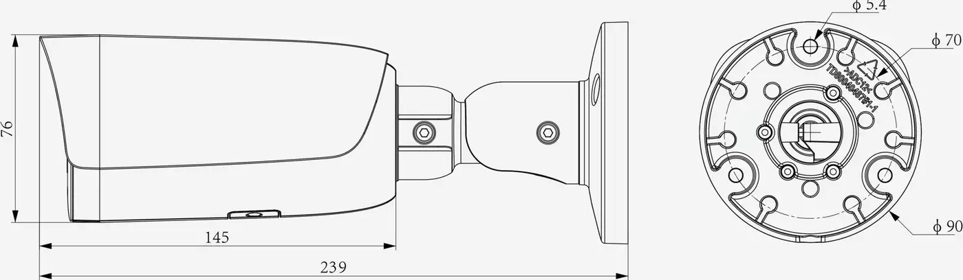 IP-камера Tiandy TC-C35US 3LHA-27135 фото 2