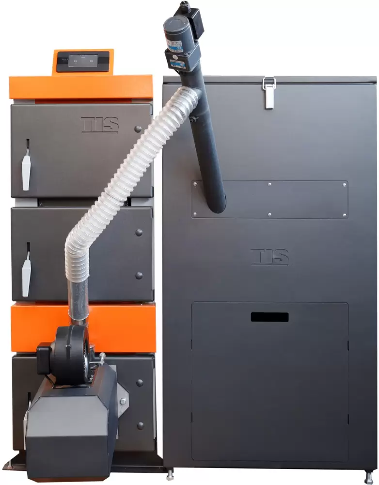 Напольный твердотопливный котел Tis New Duo Pellet 25 фото