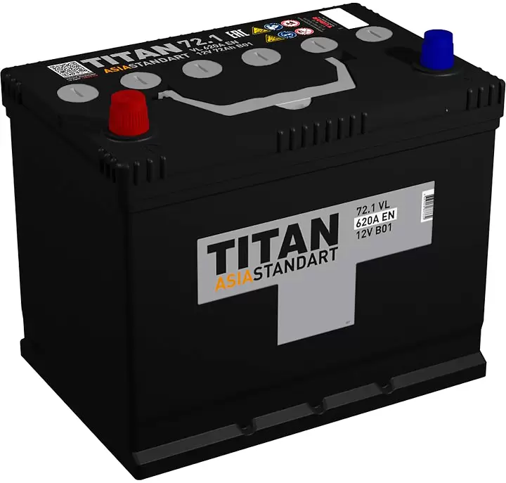 Titan Asia Standart R+ (72Ah)