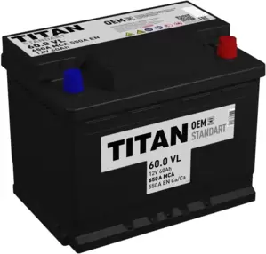 Аккумулятор Titan Standart R+ (60Ah) фото