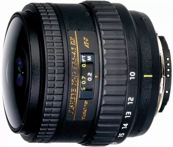 Объектив Tokina AT-X 107 F3.5-4.5 DX NH Fisheye (10-17mm) фото