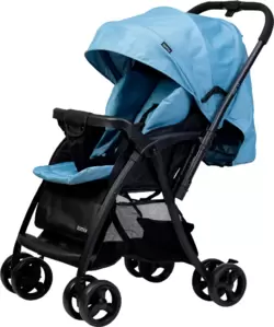 Детская прогулочная коляска Tomix Cosy V3 HP-712 (Dark Blue) фото