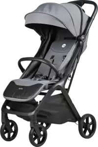 Детская прогулочная коляска Tomix Easy S1 (серый) фото