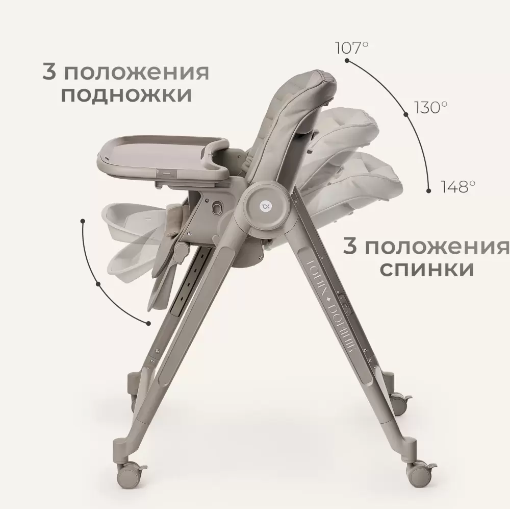 Стульчик для кормления Tomix Haven / M05 (оливковый) фото