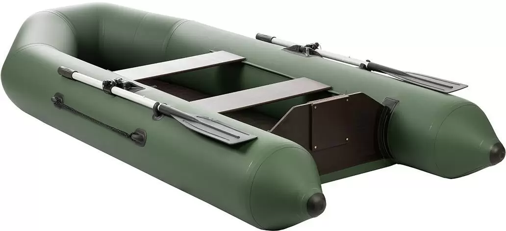 Моторно-гребная лодка Тонар Капитан 280Тс (зеленый) фото 3