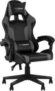 Игровое кресло TopChairs Commander GF-8082 (черно-серый) фото