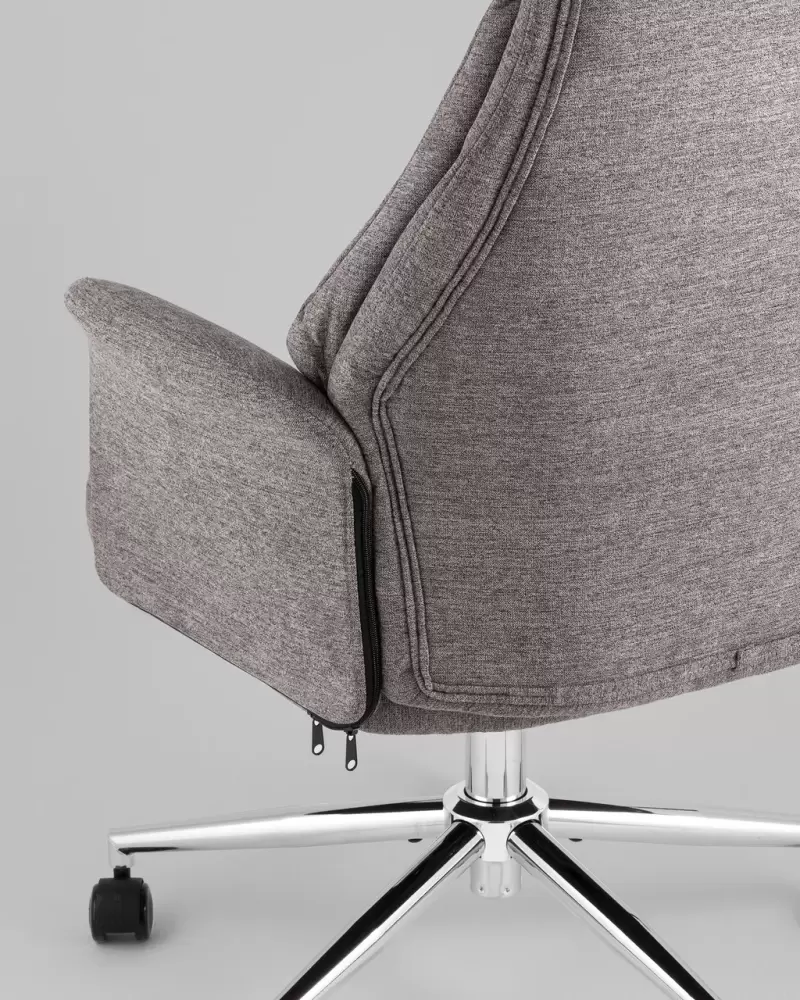 Офисное кресло TopChairs Neoma (темно-серый, ткань) фото 6