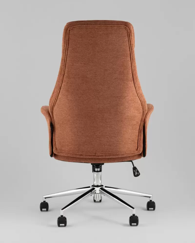 Офисное кресло TopChairs Neoma (терракотовый, ткань) фото 4