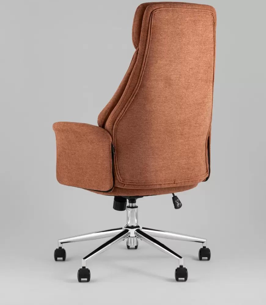 Офисное кресло TopChairs Neoma (терракотовый, ткань) фото 5