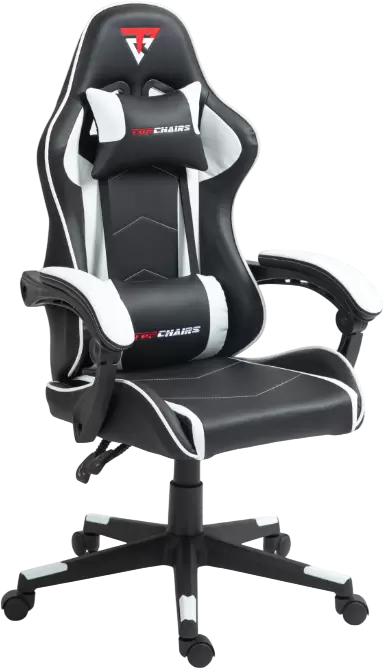 TopChairs Shadow GF-8079 (черный/белый)