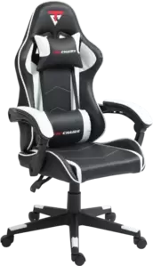 Кресло геймерское TopChairs Shadow GF-8079 (черный/белый) фото