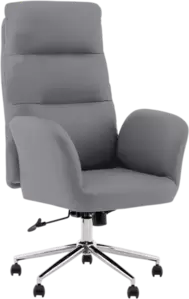 Кресло офисное TopChairs Solid / DD-004 (серый) фото