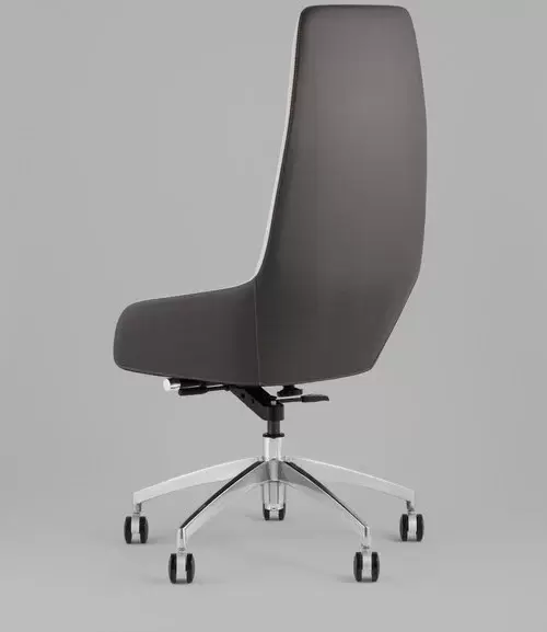 Офисное кресло TopChairs Soulo A308 8371-12/1 (бежевый/серый) фото