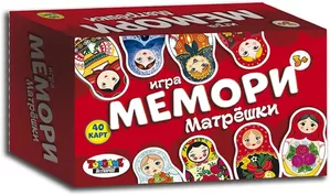 Настольная игра Topgame Мемори. Матрешки 01521 фото