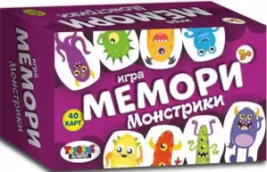 Настольная игра Topgame Мемори Монстрики 01538 фото