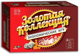 Набор игр Topgame Золотая коллекция экономических игр 4 в 1 / 01582 фото