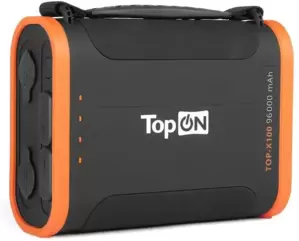 Портативная зарядная станция TopON TOP-X100 (черный/оранжевый) фото