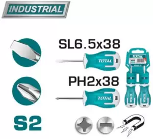 Набор отверток Total THTS20206 (2 предмета) фото
