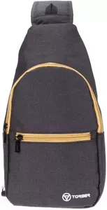 Городской рюкзак Torber T062-BEI (черный/бежевый) фото
