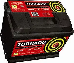 Аккумулятор Tornado 6СТ-77А1 77L (77Ah) фото