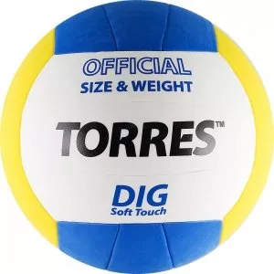 Мяч волейбольный TORRES Dig V20145 фото