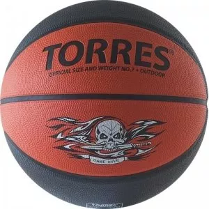 Мяч баскетбольный TORRES Game Over B00117 фото