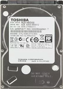 Жесткий диск Toshiba MQ01ABD032 320 Gb фото