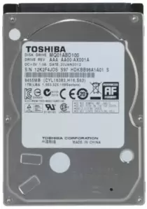 Жесткий диск Toshiba MQ01ABD 1TB (MQ01ABD100) фото