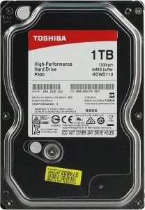 Жесткий диск Toshiba P300 (HDWD110EZSTA) 1000Gb фото