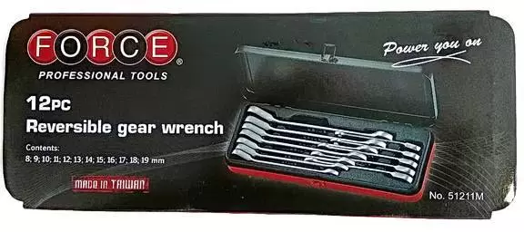 Набор ключей Force 51211M (12 предметов) фото