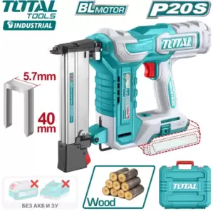 Аккумуляторный степлер Total TCSNLI6005 фото