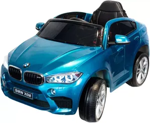 Детский электромобиль Toyland BMW X6M mini (синий) фото