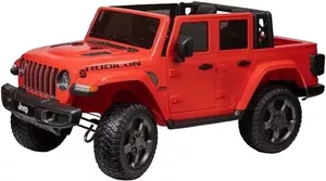 Детский электромобиль Toyland Jeep Rubicon 6768R (красный) фото