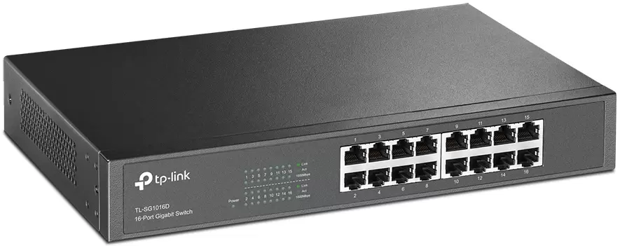 Неуправляемый коммутатор TP-Link TL-SG1016D фото