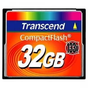 Карта памяти Transcend 133x CompactFlash 32Gb (TS32GCF133) фото