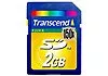 Карта памяти Transcend 150X SD Card 2GB TS2GSD150 фото