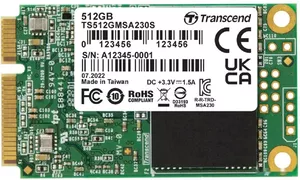 Жесткий диск SSD Transcend 230S 512GB TS512GMSA230S фото