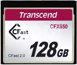 Карта памяти Transcend CompactFlash 128GB (CFX650) фото