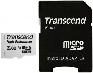Карта памяти Transcend High Endurance microSDHC 32Gb (TS32GUSDHC10V) фото